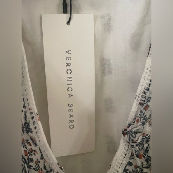 Veronica beard Kierra dress white multi color - Picture 5 of 8